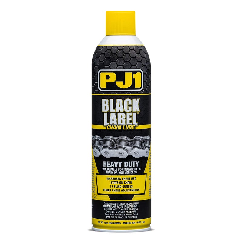 PJ1 1-20 Black Label Heavy Duty Chain Lube - 13 Ounce - Image 1